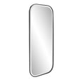 thumbnail image 4 of Tyler Dillon Rectangular Beveled Dressing Mirror with Matte Black Metal Frame 40"H x 18"W, 4 of 10