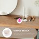 thumbnail image 4 of GOOHOCHY 5 contenedores de borlas de maquillaje lavables y secables, expositores, 4 of 8
