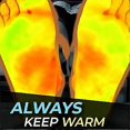 thumbnail image 4 of 4 Pairs Self Heating Socks Hiking Heated Socks For Men Women, Magnetic Socks Comfortable Breathable Anti-Freezing Winter Warm Foot Socks, 4 of 5