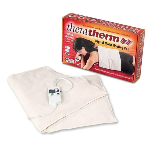Chattanooga TheraTherm Digital Electric Moist Heating Pads, Large, 14" x 27"