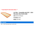 thumbnail image 2 of Air Filter - Compatible with 2021 - 2024 Mercedes-Benz GLE53 AMG 2022 2023, 2 of 2