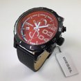 thumbnail image 2 of Diesel Men's Double Down DZ4311 Black Leather Quartz Watch, 2 of 4