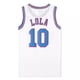 thumbnail image 4 of Disfraces De Cosplay De Película Space-Jam Tune-Squad # 1 BUGS 10 LOLA Bunny Baloncesto Team Jersey Cosido Número Tops Uniforme Deportivopangjing, 4 of 4