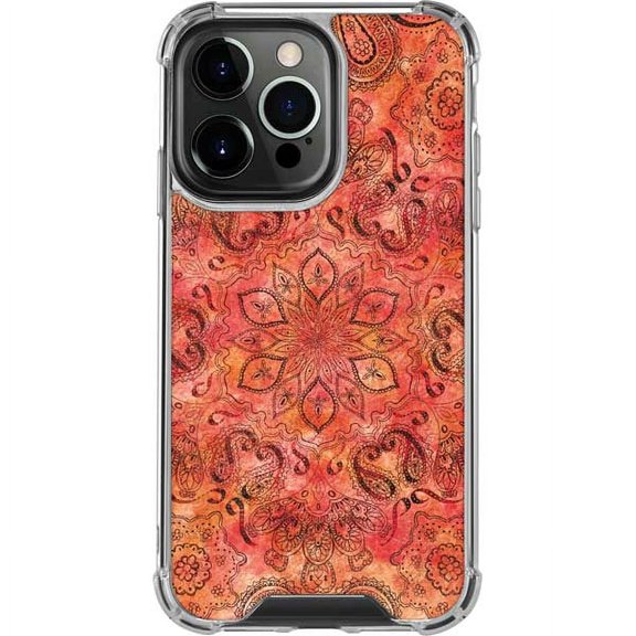 Skinit Ginseng Orange Zen iPhone 13 Pro Clear Case