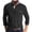Black, variant on Men's Golf Shirt Long Sleeve Classic Pique Knit with Moisture Management, Stylish Sportswear for Clubhouse, Travel and Business Casual Fridays