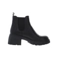 thumbnail image 2 of Steve Madden Womens Howler Leather Block Heel Chelsea Boots, 2 of 3