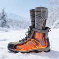 thumbnail image 6 of Rechargeable Heated Socks for Men Women,Washable,Battery Heated Socks 3 Heating Levels for Camping,Hiking,Hunting,Skiing,Walking,Fishing,Winter Sports Outdoors Foot Leg Warmers, 6 of 6