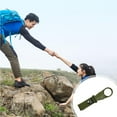 thumbnail image 3 of Sonducket Botella de agua Hebilla colgante Correas Soporte de anillo Mosquetón Senderismo al aire libre Viajes Escalada Accesorios de pesca Ciclismo Verde Sonducket  OD010340-02, 3 of 6