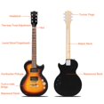 thumbnail image 3 of Zimtown Cuerpo sólido de guitarra eléctrica para principiantes de 39 pulgadas con estuche, color atardecer Zimtown Guitarra electrica, 3 of 6