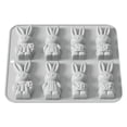 thumbnail image 1 of BINGLI Easter Bunny Silicone Molds 3D Chocolate Molds Easter Rabbit Candy Molds for Fondant Jelly Pudding Manual Soap Making of Easter Party Decoration Grey, 1 of 9