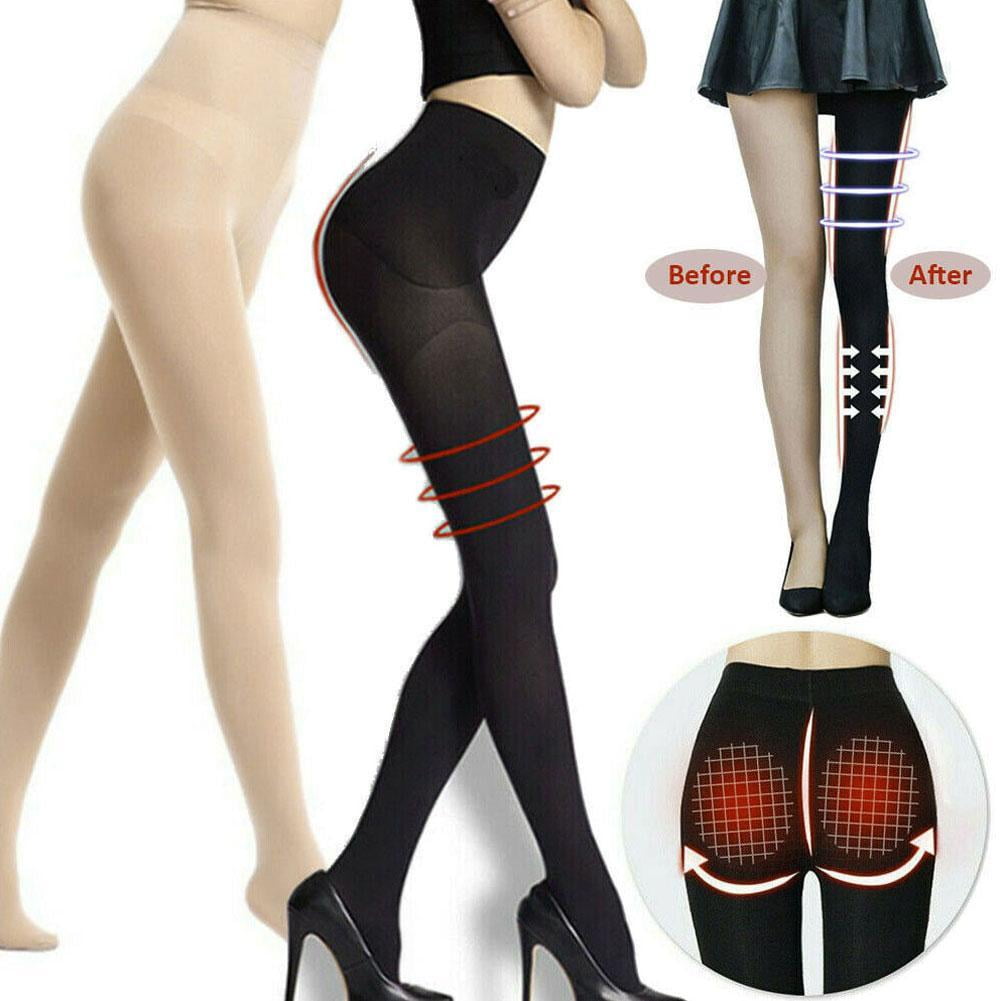 200m Power Hip Up Tights Push up Slimming Leg Stockings Bodybuilding Pantyhose Compression Winter Women L6U7 Walmart