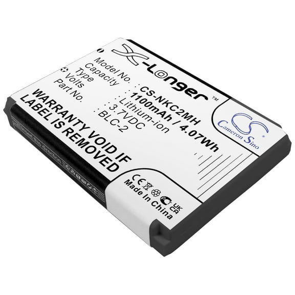 BLC-2 BLC-1 BMC-3 Battery for Nokia 1220 1221 1260 1261 2260 3310 3315 3330 3350 3360 3385 3390 3395 3410