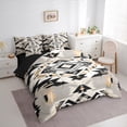 thumbnail image 3 of Homewish Hippie Aztec Twin Bedding Sets 7-Piece for Female Men Adults,Boho Tribal Style Bedding Comforter Set Microfiber,Abstract Geometric Breathable Sheet Sets,Breathable Home Decor,Reversible, 3 of 8