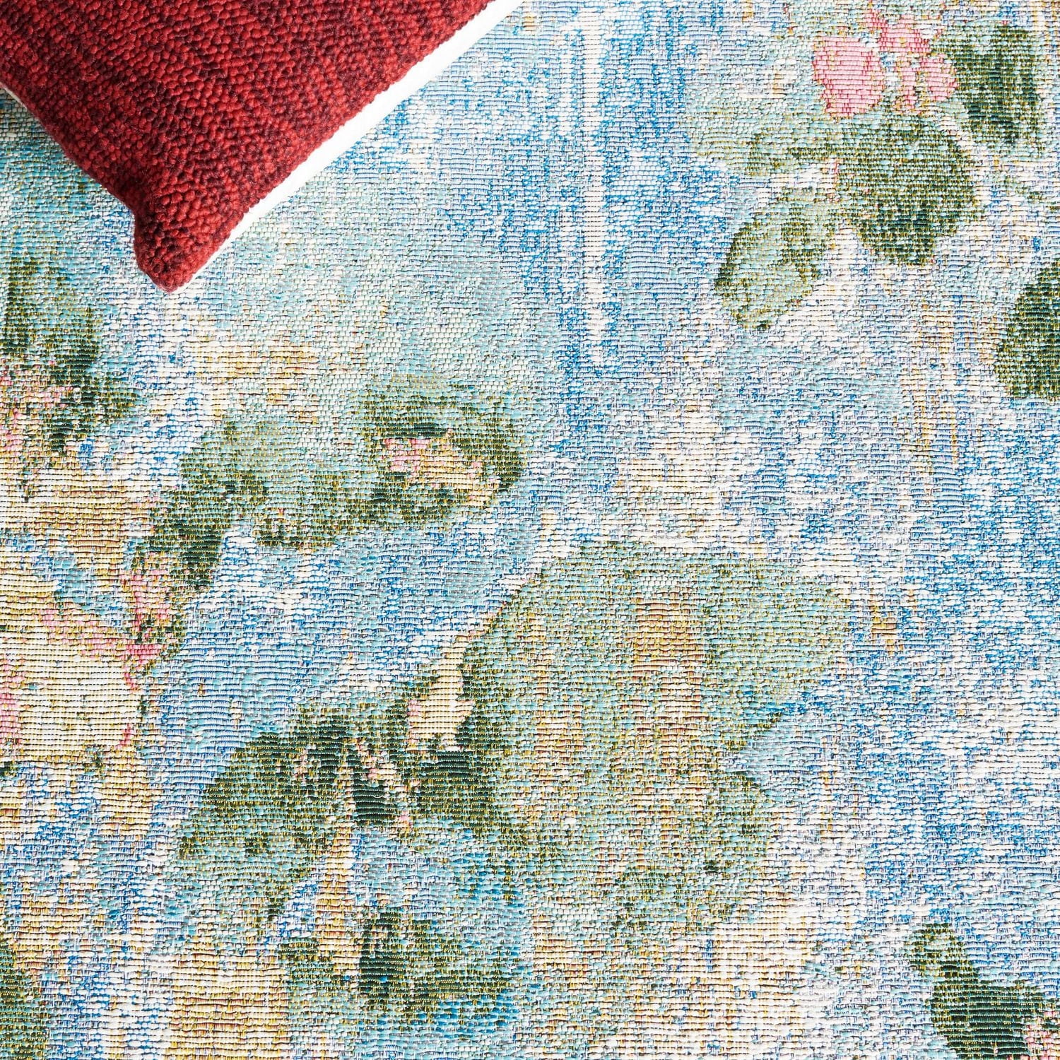 SAFAVIEH Barbados Cedric Floral Indoor/Outdoor Area Rug