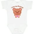thumbnail image 3 of Inktastic I Love My Mommy- cute baby bear Boys or Girls Baby Bodysuit, 3 of 5