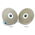 thumbnail image 2 of 4"100mm 80# Diamond Coated Flat Lap Wheel Lapidary Polishing Grinding Disc, 2 of 8