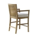 thumbnail image 4 of Olliix Diedra 25.5" Cane Back Solid Wood Counter Stool in Natural, 4 of 10