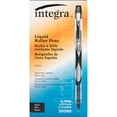 thumbnail image 2 of Integra Liquid Ink Rollerball Pens Extra Fine Pen Point - 0.5 mm Pen Point Size - Black - Black Barrel - Metal Tip - 12 / Dozen, 2 of 5