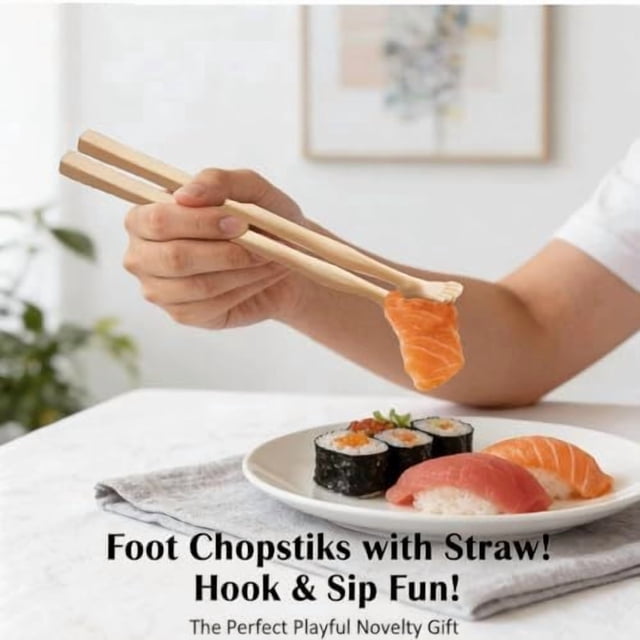 IROINID Home Decor Clearance,Foot Chopsticks Are Practical Portable and Interesting Kitchen Tools