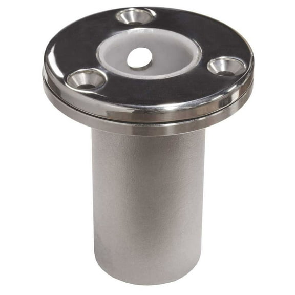 TACO Marine F16-0800C-1 Come On Board Handle Receiver with Backing Plate