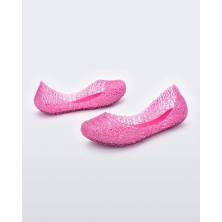 Mini Melissa Girl's Campana Papel Flat