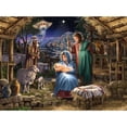 thumbnail image 2 of Bits and Pieces - 1000 Piece Jigsaw Puzzles for Adults - 1000 pc 'Nativity' Christian Christmas Puzzle by Liz Goodrick-Dillon - 20" x 27", 2 of 9