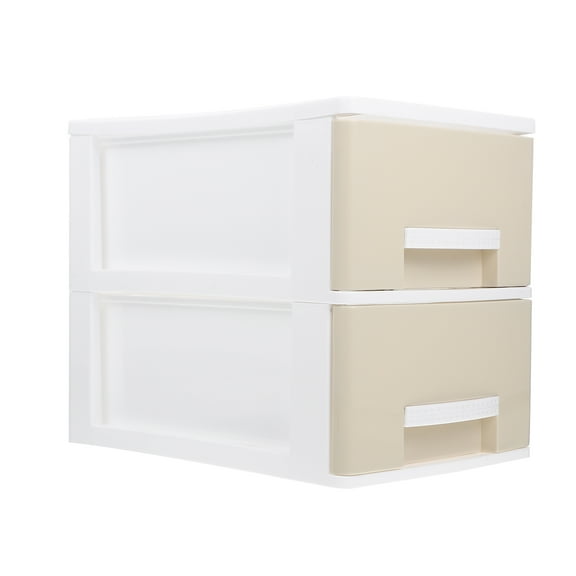 Raindrops  Two Storage Bins with Drawers Desktop Box Creative Office Container