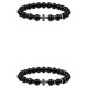 thumbnail image 1 of Pulseras de cuentas de piedra natural Sonducket para hombres, turquesa, Tipo 2, conjunto, 1 of 6