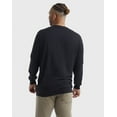 thumbnail image 7 of Hanes Originals Men's Cotton Long Sleeve T-Shirt (Big & Tall Sizes) Black 4XT, 7 of 7