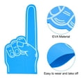 thumbnail image 4 of Giant Foam Finger 18 Inch EVA Number 1 DIY Blank Foam Hand, Blue, 4 of 5