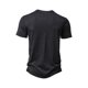 thumbnail image 4 of Lucakuins Hombres Camisa Casual, Manga Corta Cuello Redondo Botones Sólido Suelto Fiesta Calle Primavera Verano Tops Lucakuins  moda, 4 of 9