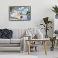 thumbnail image 3 of Stupell Industries French Country Boat in Canal Summer Reflection Gray Floating Frame Canvas Art, 25 x 17, by Creative Studio, 3 of 8