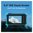 thumbnail image 3 of CCTV IPC Tester IPC-5200C Plus 8MP AHD CVI TVI SDI Camera Tester 12MP IP Camera Tester 5.4" Touch Screen VGA Cable Tester ,Portable, 3 of 6