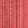 thumbnail image 1 of Ahgly Company Indoor Square Oriental Red Modern Area Rugs, 8' Square, 1 of 4