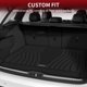 thumbnail image 2 of Alfombrilla de carga LASFIT para Mercedes Benz GLC 2023-2025, TPE negra, 2 of 9