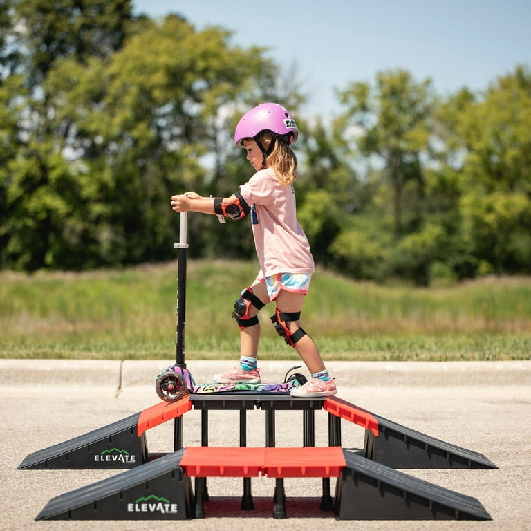 Elevate Outdoor Mini EZ-Link Skateboard, BMX Bike, RC Car Jump