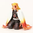 thumbnail image 3 of Demon Slayer Kyojuro Rengoku figura de acción versión muerte muñeca de Anime decoración colección juguetes modelo, 3 of 5