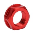 thumbnail image 2 of Motorcycle Wheel Axle Nut, CNC-Machined Rear Wheel Axle Nut  Lightweight Durable M22x1.5  Replacement For CR125R 2000-2007 For Repair Gold,Green,Red,Blue, 2 of 8