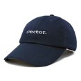 thumbnail image 5 of Dalix Director Embroidered Cotton Baseball Cap Adjustable Dad Hat Mens in Navy Blue, 5 of 5