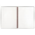 thumbnail image 4 of Twin Wire Poly Cover Notebook, 1 Subject, Wide/legal Rule, Black Cover, 11 X 8.5, 70 Sheets | Bundle of 2 Each, 4 of 5