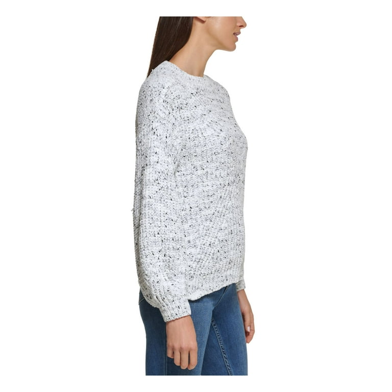 White speckled cheap sweater