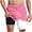 (New1)Hot Pink, variant on Thousandth Men's Swim Trunks with Compression Liner Casual Drawstring Quick Dry Shorts Classic Fit Tropical Beach Print Board Shorts Bathing Suits for Surfing