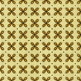 thumbnail image 1 of Ahgly Company Tapis d'Intérieur Lavable en Machine Carré Transitionnel Brun Doré Foncé, 6 Pieds Carré, 1 of 7