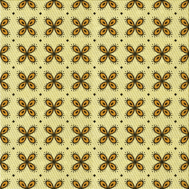 Ahgly Company Machine Washable Indoor Square Transitional Dark Golden Rod Brown Area Rugs, 4' Square