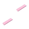 thumbnail image 3 of Qarigey Soporte de diadema con botones antideslizante para aliviar el dolor de oído bufanda de buena fijación tocado vibrante textura Rosa con Botones 2piezas, 3 of 6