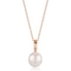 thumbnail image 1 of Collar de plata de ley 925 con perlas de agua dulce para mujer, collar con colgante de perla única seleccionado a mano, 1 of 2