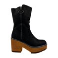 thumbnail image 1 of Botas de gamuza negra para mujer, 1 of 4