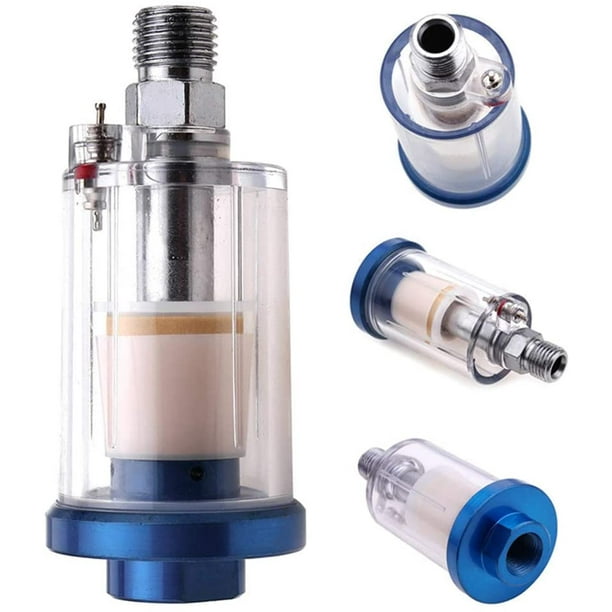 XUANYI 1/4" Bsp Mini Air Filter Moisture Water Trap For Spray Paint Gun