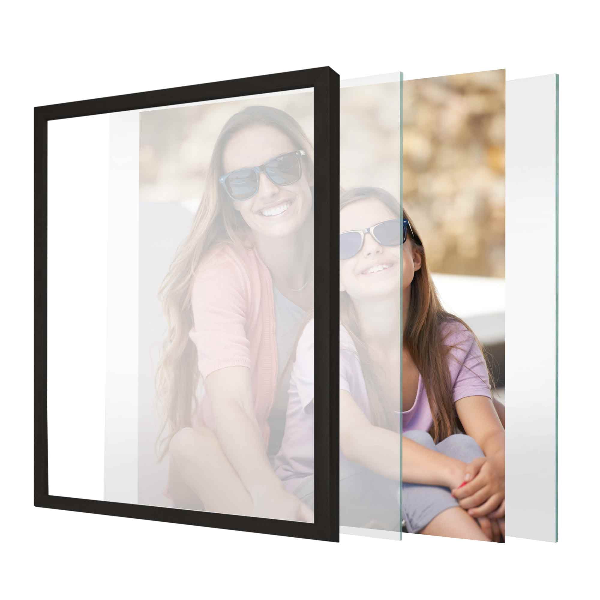 5-Pack Clear Acrylic Sheets – 8x8 Inches, 1mm Thick, Shatter-Resistant Plexiglass For Picture Frames & DIY Crafts