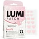 thumbnail image 1 of Parches para espinillas LUMI para el acné 72, hidrocoloide en forma de corazón, 1 of 8